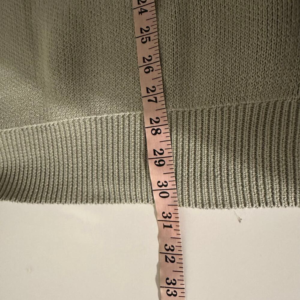 Fear of God Essentials Men's FW21 Knit Pullover Sweater Green Concrete Size XXL - Picture 16 of 16